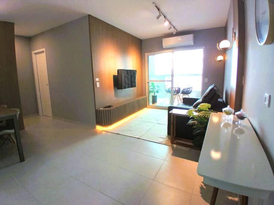 Ap Frente Mar Com Ar-Condicionado E Varanda Gourmet Mongagua Ngoại thất bức ảnh