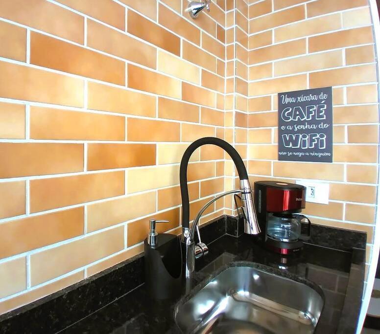 Ap Frente Mar Com Ar-Condicionado E Varanda Gourmet Mongagua Ngoại thất bức ảnh