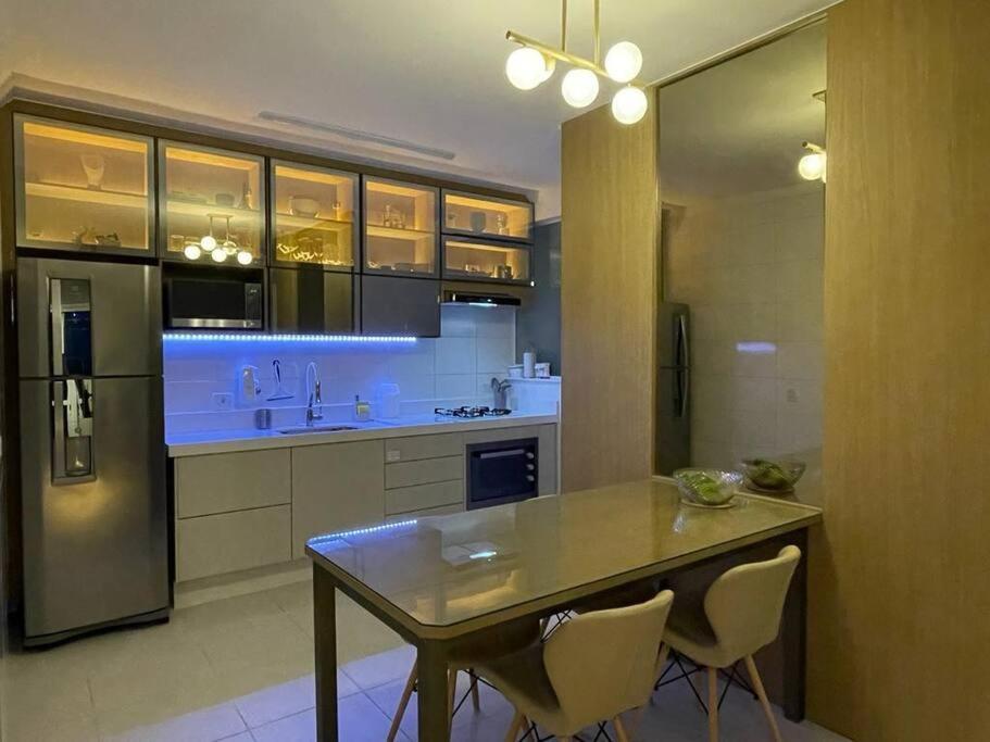 Ap Frente Mar Com Ar-Condicionado E Varanda Gourmet Mongagua Ngoại thất bức ảnh